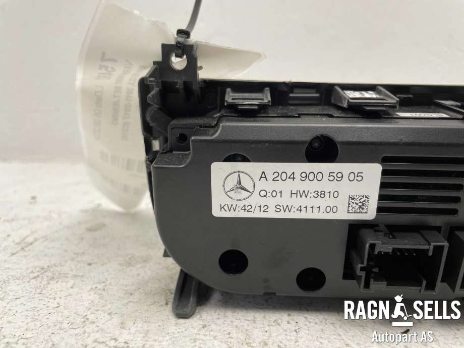 Varmeapparat betjening til Mercedes CLS 2011-2017 (C218) (C218) (A 204 900 59 05|A 204 900 67 08|)