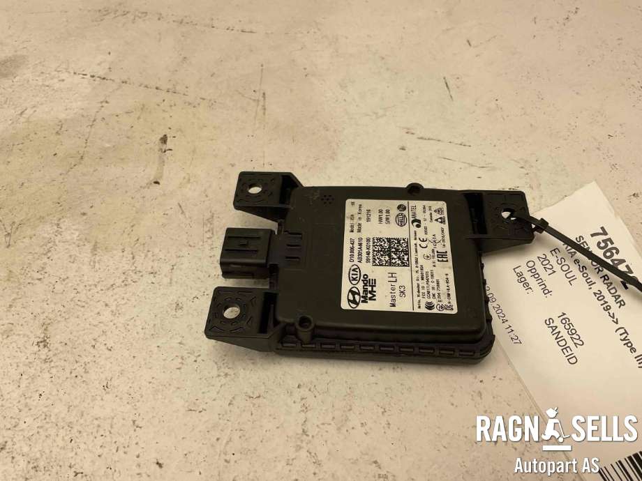 Sensor radar til Kia e-Soul 2019-->> (Type III)  (99140K0100|)