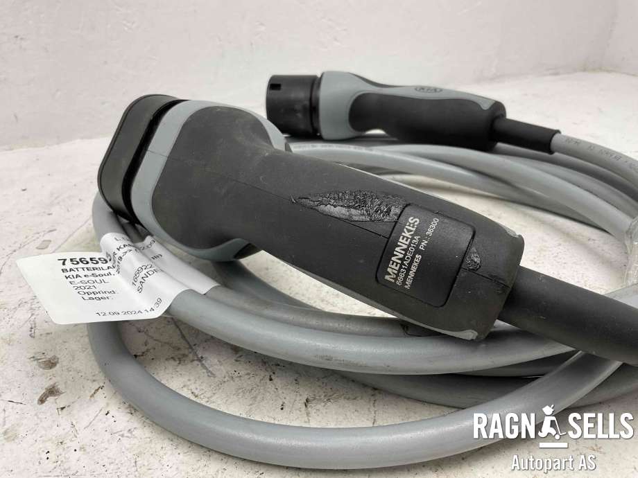 Batterilader kabel til Kia e-Soul 2019-->> (Type III) (66631ADE013A|)