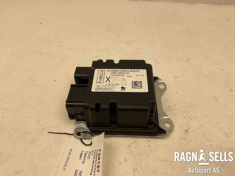 Airbag elektronikk til Ford Mustang Mach-e 2020-->> (LK9T-14B321-XA|6Z22343490AF|2516675)