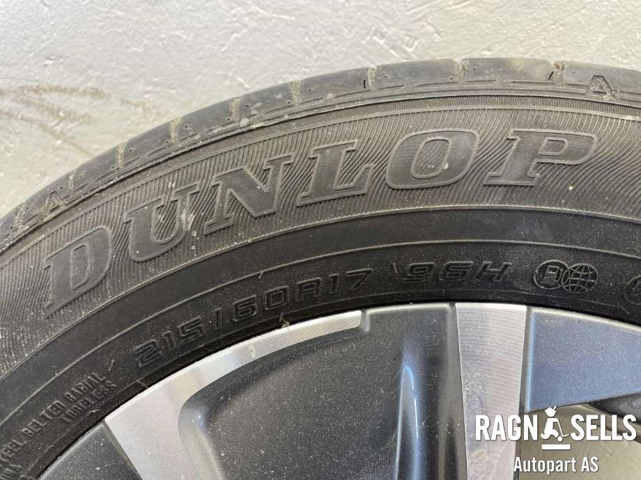 Felg aluminium til Lexus UX 2018-->> (DUNLOP|5X114.3/ET51/60.1|215/50R17|6.5JX17)