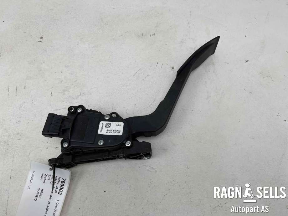 Pedal gass til Nissan Pathfinder 2010-2014 (Fase 2) (R51) (R51) (HELLA|6PV93390107|180025X10B|)