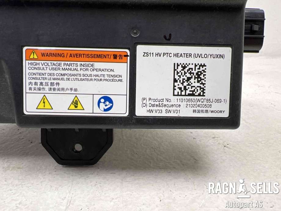 Varmeapparat PTC-heater til MG ZS EV 2022-->> (Type I, Fase 2)  (11010650|21020400508|)