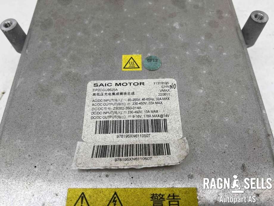 DCDC converter elbil til MG ZS EV 2022-->> (Type I, Fase 2) (11318195|)