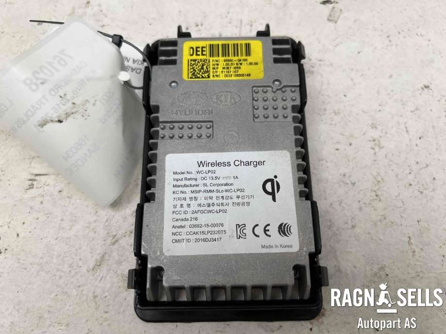 Dashbord trådløs mobillader til Kia Niro 2016-2021  (95560Q4100|)