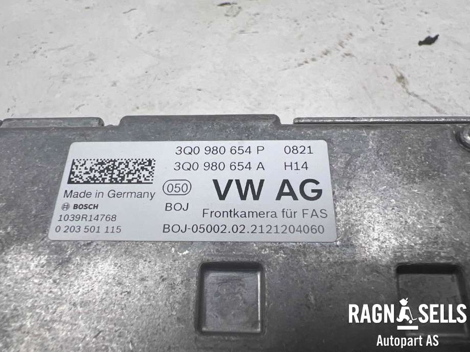 Parkeringskamera foran til Škoda Citigo-e 2019-->>  (3Q0980654P|3Q0980654A|)