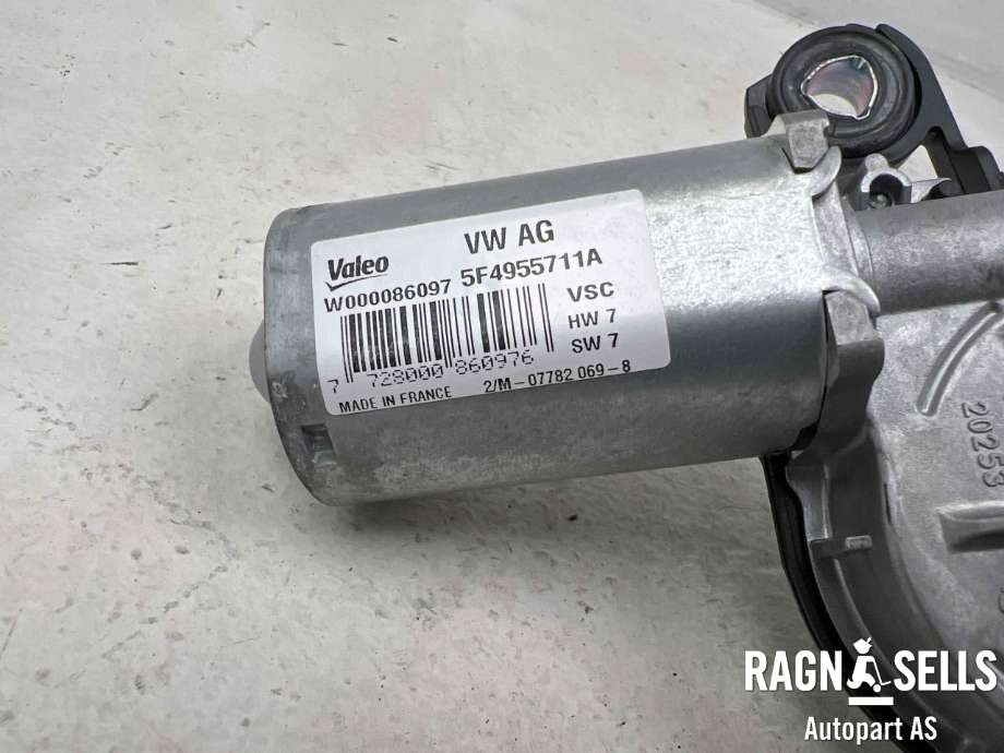 Viskermotor bakrute til Škoda Fabia 2014-2021 (Type III) (VALEO|W000086097|5F4955711A|)