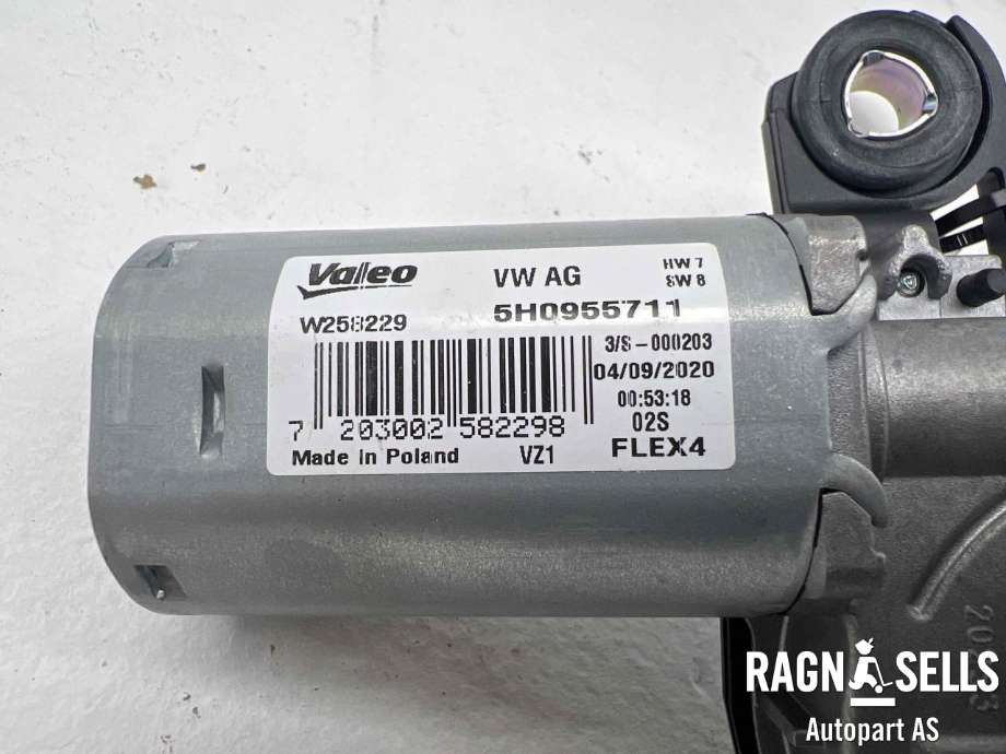 Viskermotor bakrute til VW ID.3 2020-->>  (VALEO|5H0 955 711|W258229|)