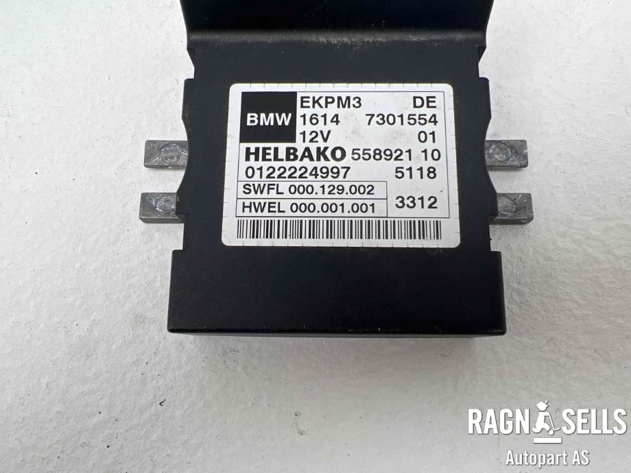 Styreenhet drivstoffpumpe til BMW 7-Serie 2009-2015 (F01/F02/F03/F04) (F01/F02/F03/F04) (HELBAKO|16 14 7 426 095|16 14 7 301 554|)