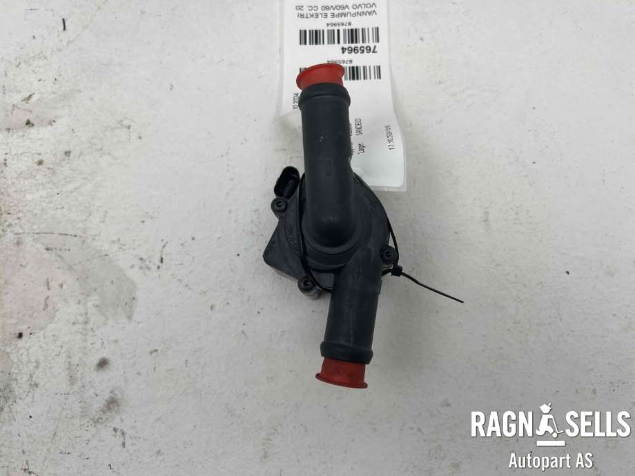 Vannpumpe elektrisk til Volvo V60/V60 CC 2013-2018 (Type I, Fase 2) (PIERBURG|31366009|704773010|)