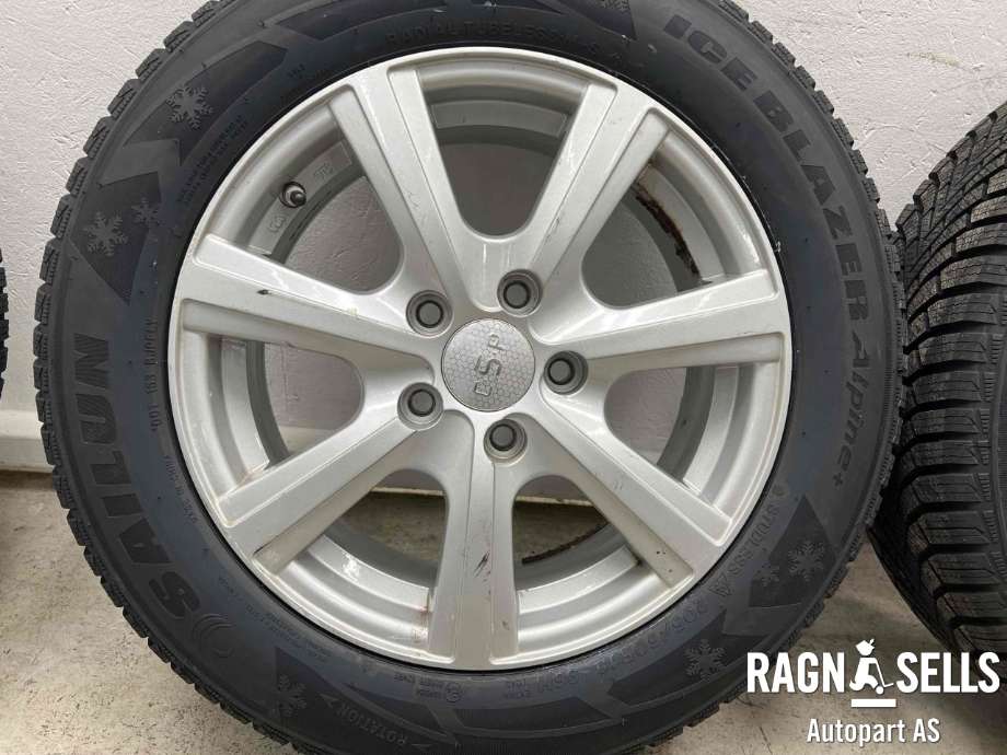 Hjulsett aluminium vinter til Kia Soul 2014-2019 (Type II)  (SAILUN|5X114.3/ET50/67.1|205/60R16|)