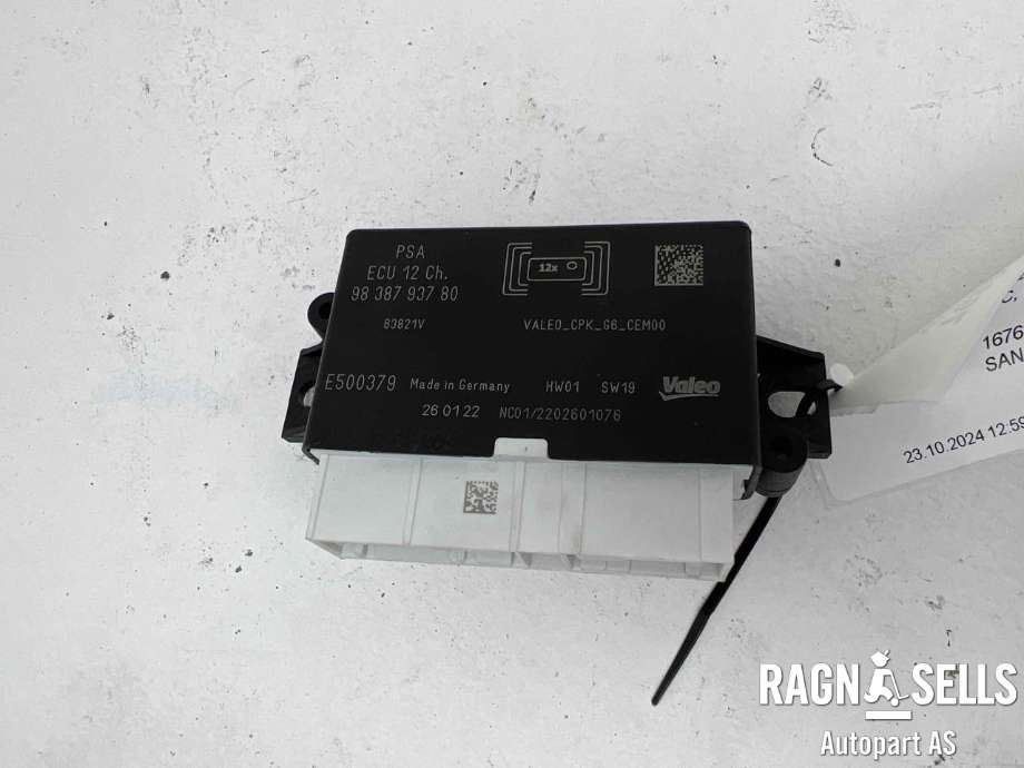 Styreenhet parkering til Citroën ë-C4 2020-->>  (VALEO|16 776 081 80|E500379|9838793780)