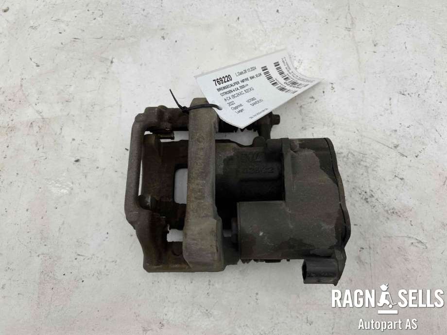 Bremsecaliper høyre bak, elektrisk til Citroën ë-C4 2020-->>  (16 089 989 80|)