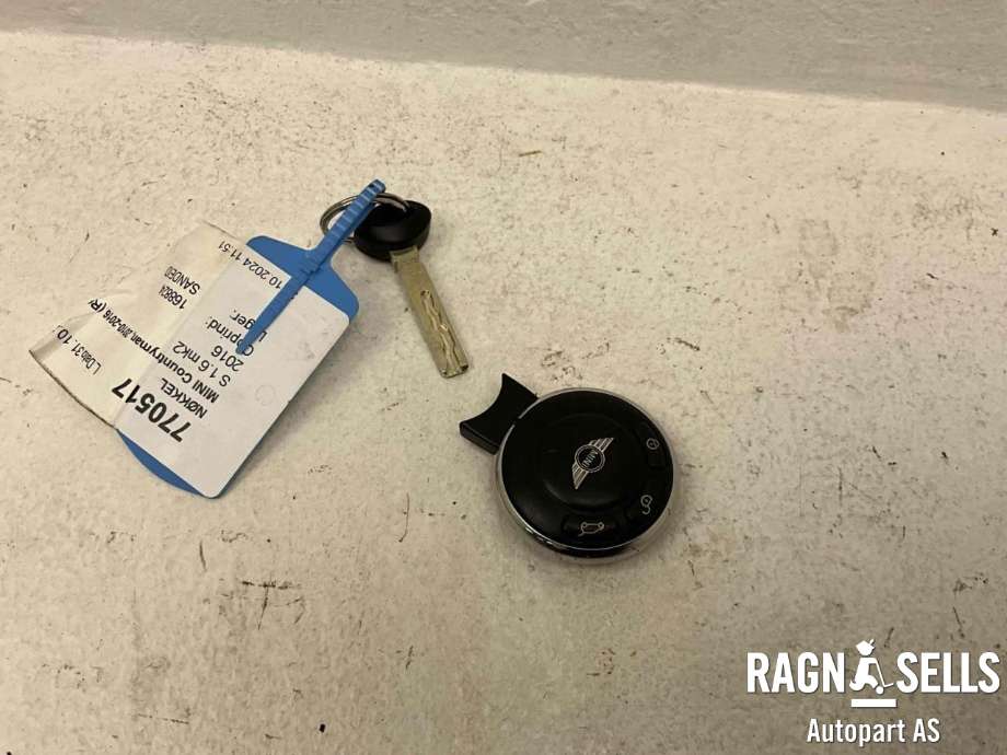 Nøkkel til Mini Countryman 2010-2016 (R60) (R60) (66 12 3 456 367|)