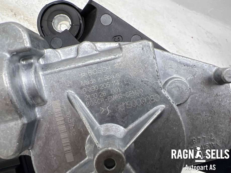 Viskermotor bakrute til Opel Mokka E 2020-->> (Type II)  (BOSCH|0390205114|9819900080|)