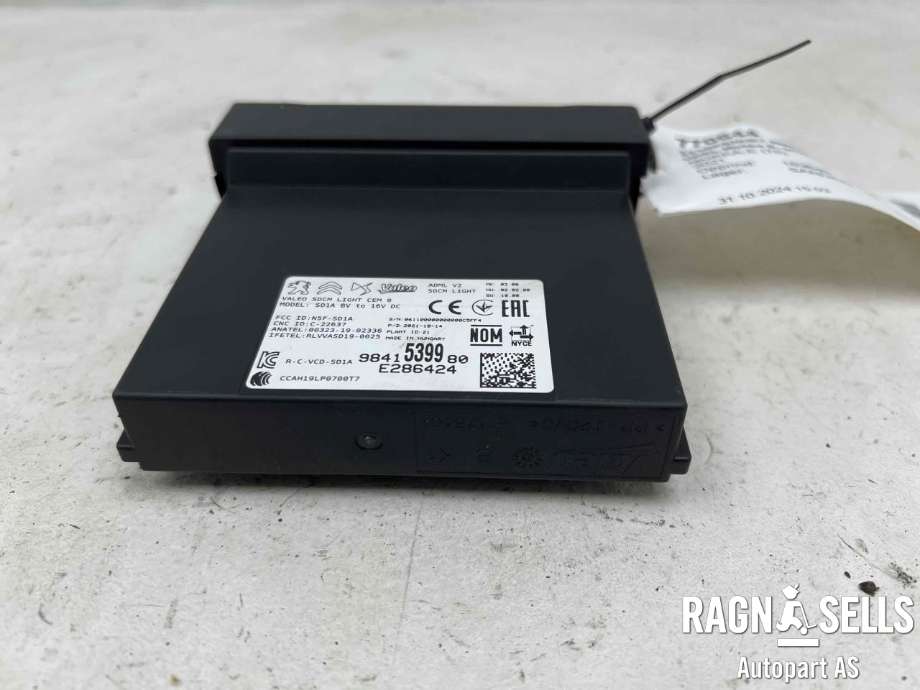 Styreenhet nøkkelfri/keyless til Opel Mokka E 2020-->> (Type II)  (VALEO|9841539980|E286424|)