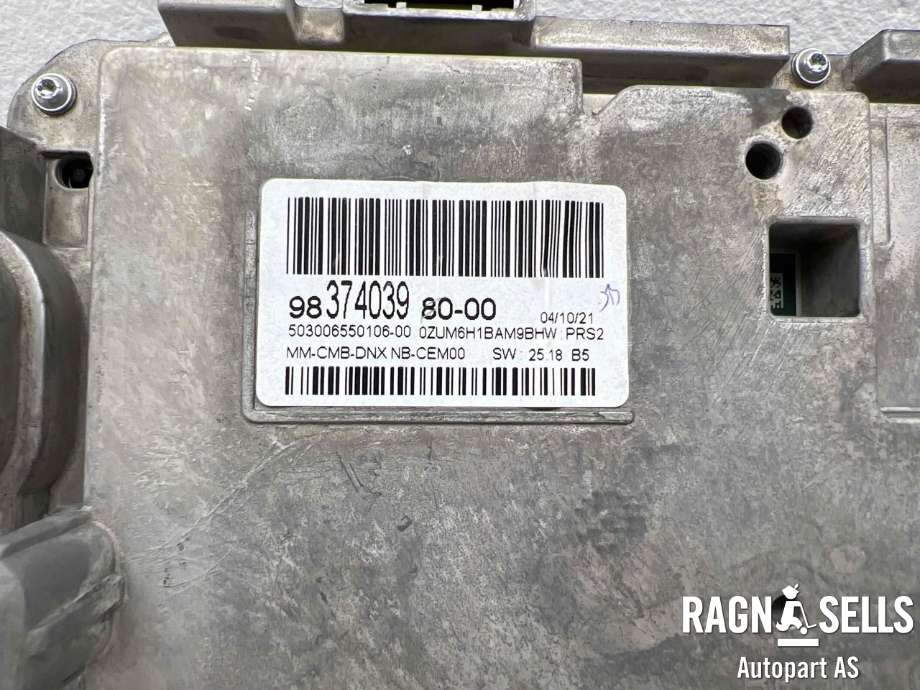 Speedometer til Opel Mokka E 2020-->> (Type II) (9837403980-00|)