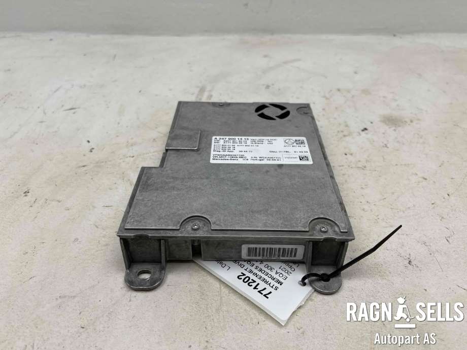 Styreenhet diverse til Mercedes EQA 2021-->>  (A 247 900 14 15|A2479018203|A1779024818|)