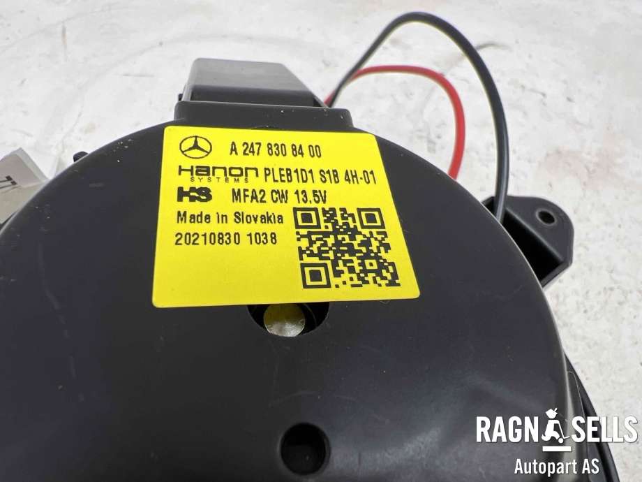 Varmeapparat motor til Mercedes EQA 2021-->> (A2478308400|)