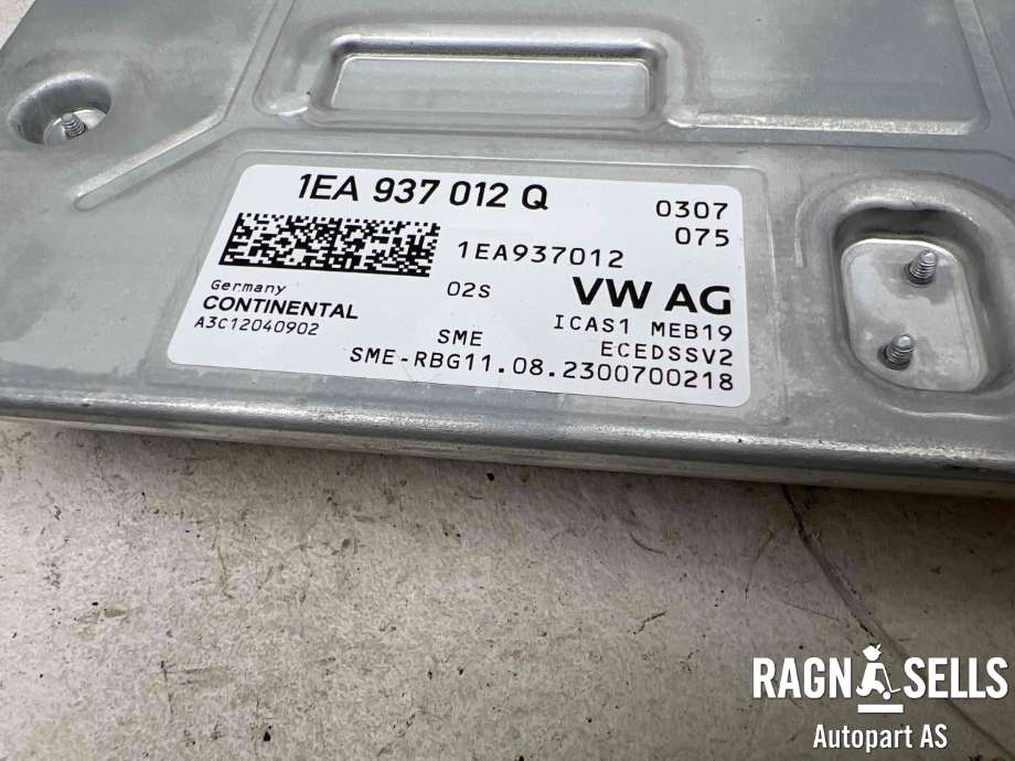 Styreenhet diverse til VW ID.3 2020-->> (CONTINENTAL|1EA 937 012 Q|A3C12040902|1EA 937 012)