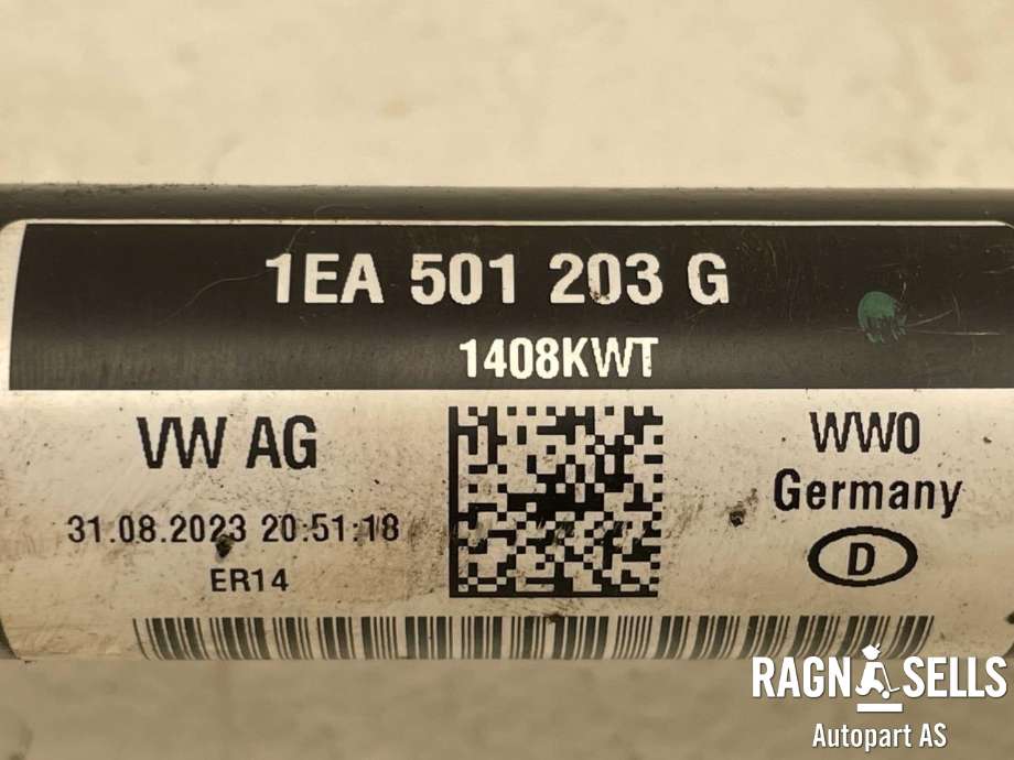 Drivaksel venstre bak, elbil til VW ID.3 2020-->>  (1EA 501 203 G|1EA 501 203 GX|)