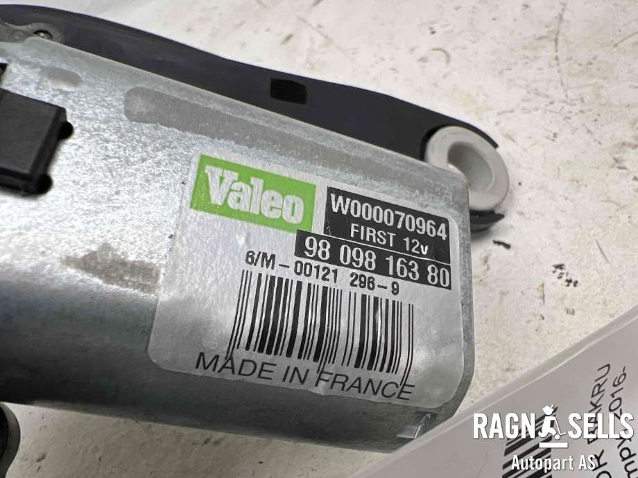 Viskermotor bakrute venstre til Citroën Jumpy 2016-->> (Type III)  (VALEO|98 098 163 80|W000070964|)