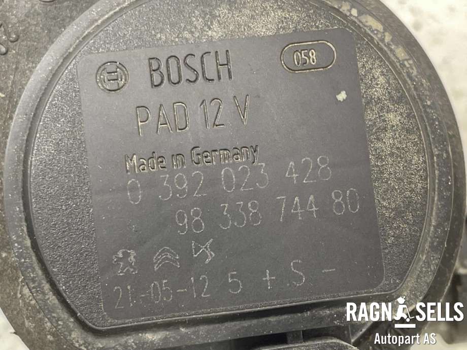 Vannpumpe elektrisk til Peugeot Expert 2016-->> (Type III) (BOSCH|0392023428|9833874480|)
