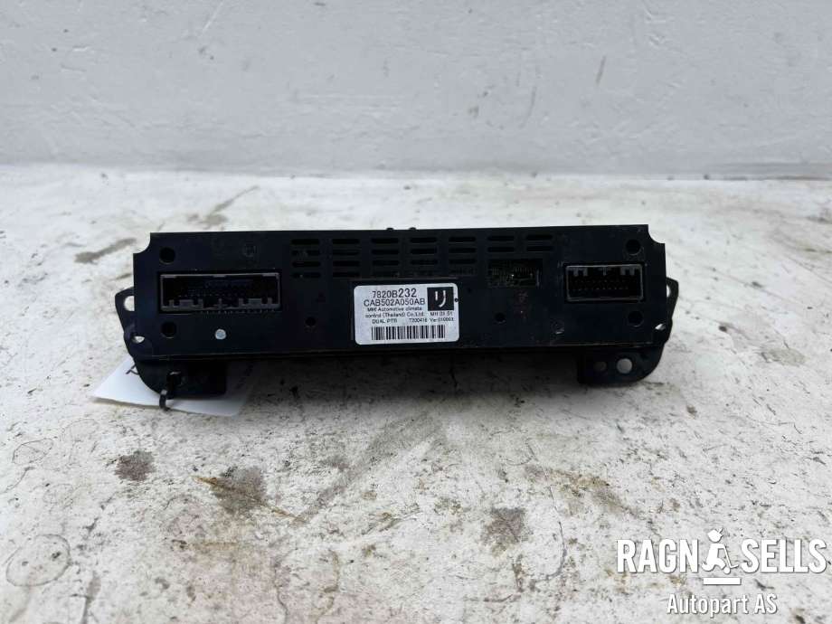 Varmeapparat betjening til Mitsubishi Outlander 2015-->> (Type III, Fase 2) (7820B232|CAB502A050AB|)
