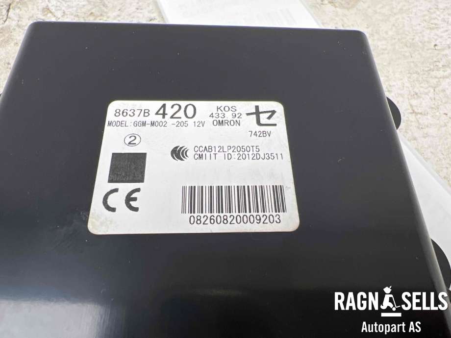 Styreenhet nøkkelfri/keyless til Mitsubishi Outlander 2015-->> (Type III, Fase 2)  (8637B420|)