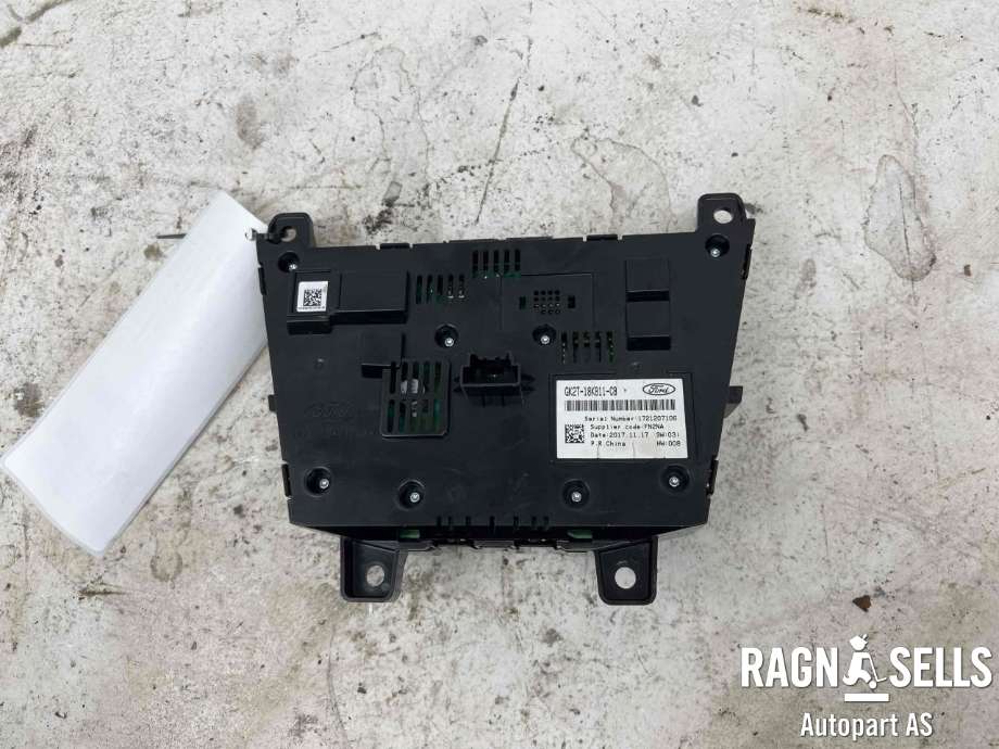 Bilstereo betjeningspanel til Ford Transit Custom 2013-2023 (Type I)  (GK2T18K811CB|GK2T-18K811-CC|)