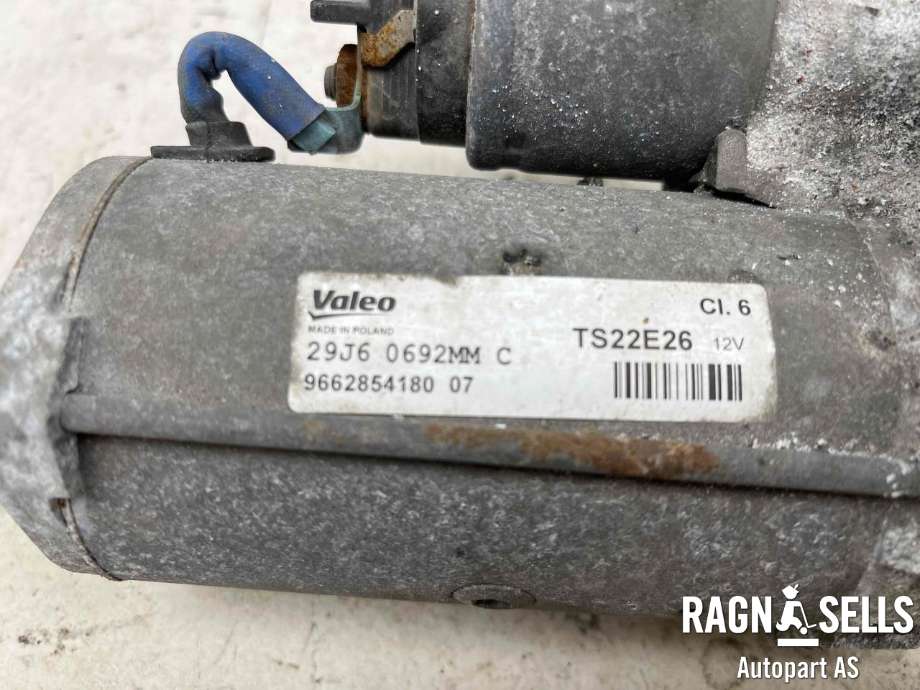 Starter diesel til Toyota Proace 2016-->> (Type II)  (VALEO|TS22E26|9662854180|1638116880|5802AE|5802AF|5802CE|9646694080|3640318|95525947|12417794971|12417805098|31100-69K00)