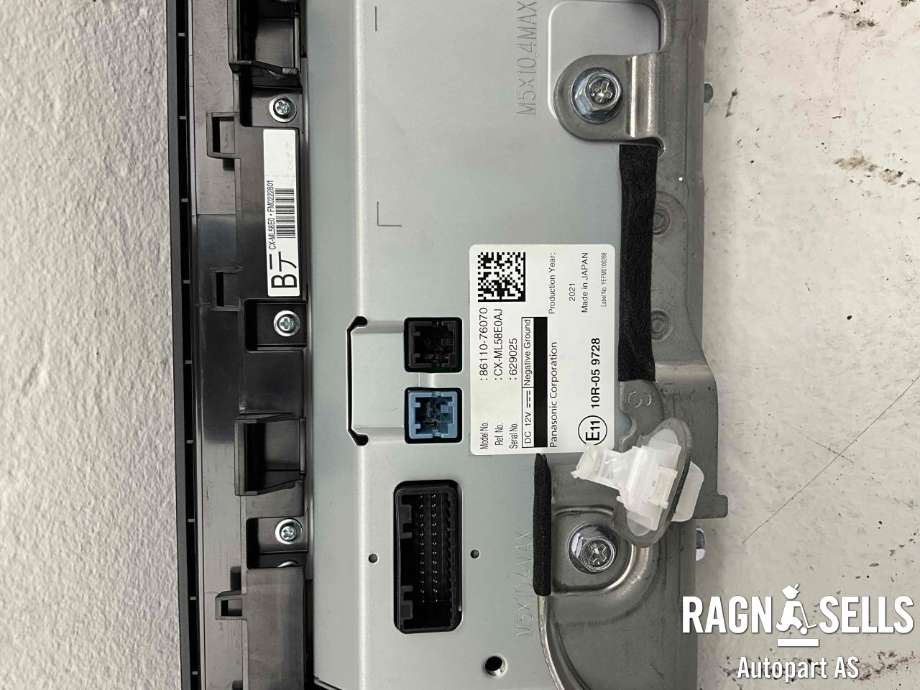 Bilstereo navigasjon skjerm til Lexus UX 2018-->>  (86110-76070|8611176100|)