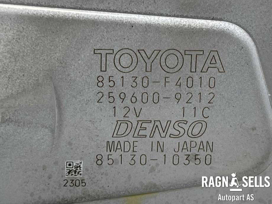 Viskermotor bakrute til Toyota C-HR 2016-->>  (DENSO|85130-F4010|259600-9212|85130-10350)