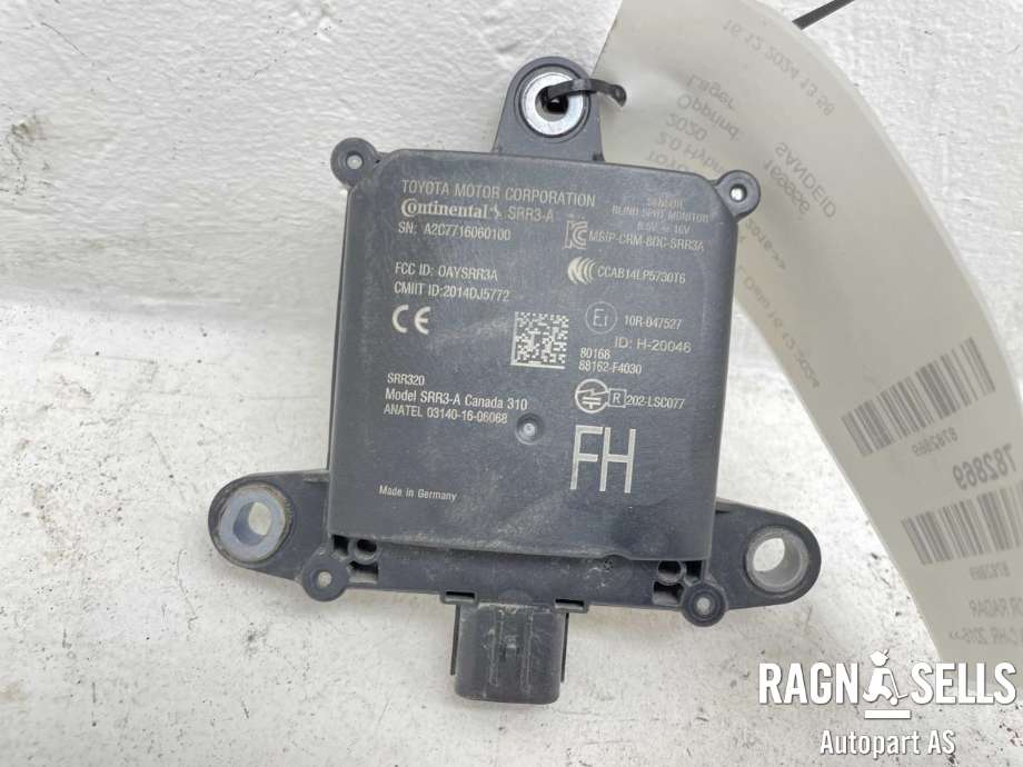 Sensor radar til Toyota C-HR 2016-->> (CONTINENTAL|88162F4030|A2C7716060100|)
