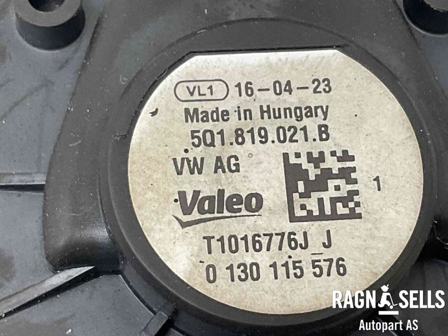 Varmeapparat motor til VW Golf VII 2012-2017 (Fase 1)  (5Q1 819 021 B|T1016776J|0130115576)
