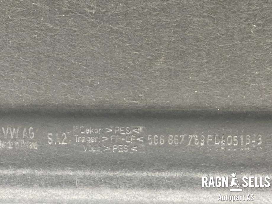 Hattehylle til VW Golf VII 2012-2017 (Fase 1) (5G6 867 769 F|)