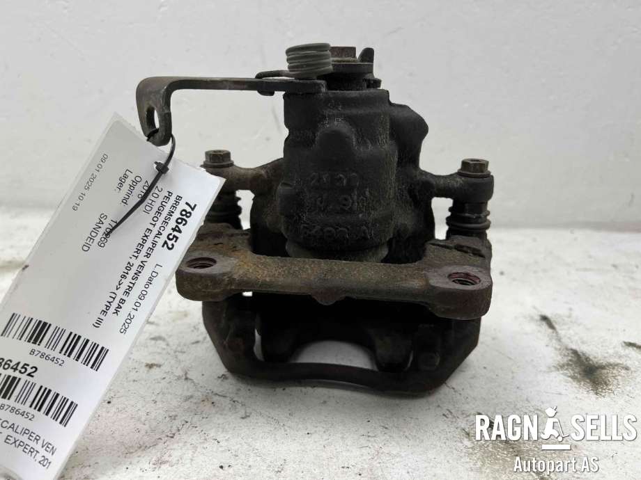 Bremsecaliper venstre bak til Peugeot Expert 2016-->> (Type III) (16 179 375 80|16 517 617 80|)