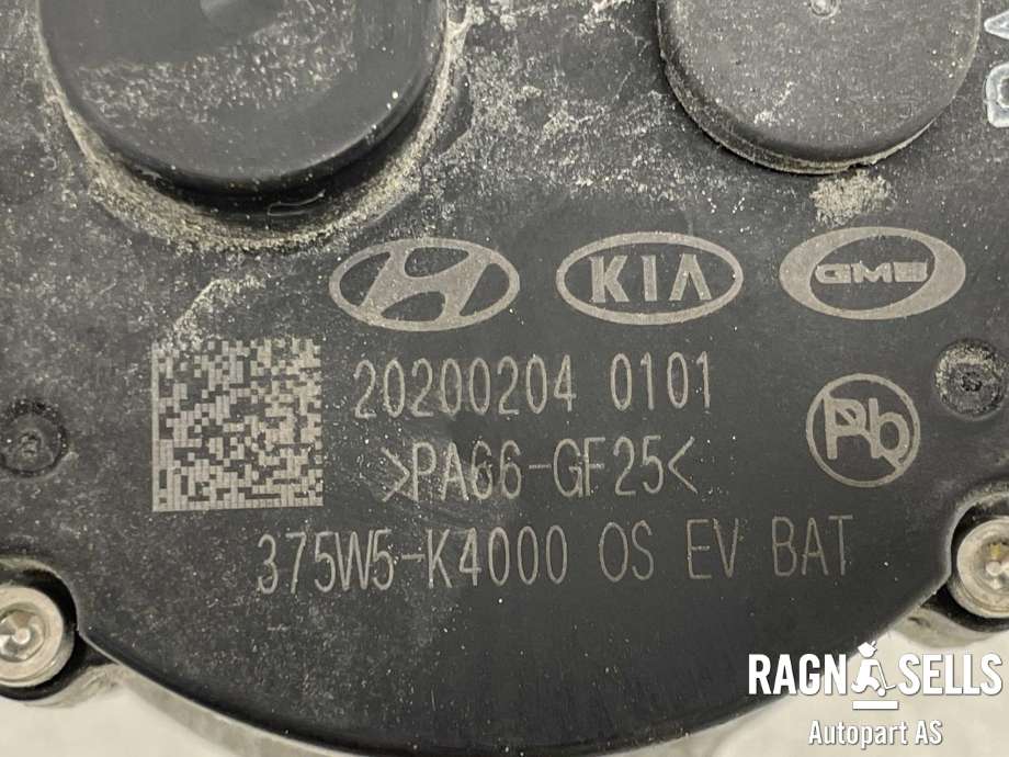 Vannpumpe elektrisk til Hyundai Kona 2017-2021 (Type I, Fase 1)  (96370K4000|20200204|)