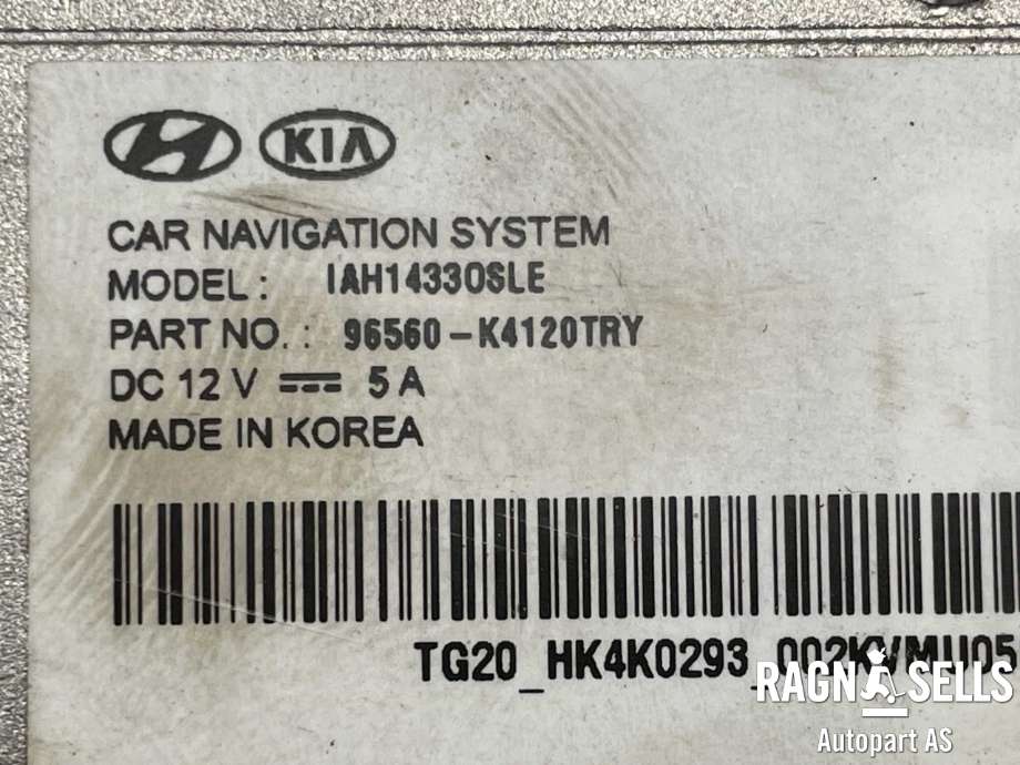 Bilstereo navigasjon til Hyundai Kona 2017-2021 (Type I, Fase 1)  (96560-K4120TRY|96560K4120TRY|)