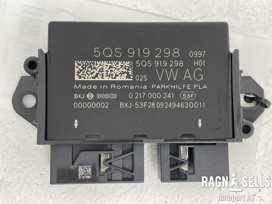 Styreenhet parkering til VW Caddy, 2020-->> (Type IV) (BOSCH|5QS 919 298)