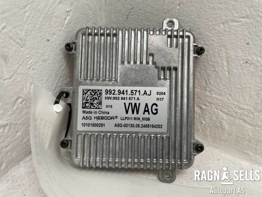 Styreenhet LED til VW Caddy, 2020-->> (Type IV) (992 941 571 AJ)