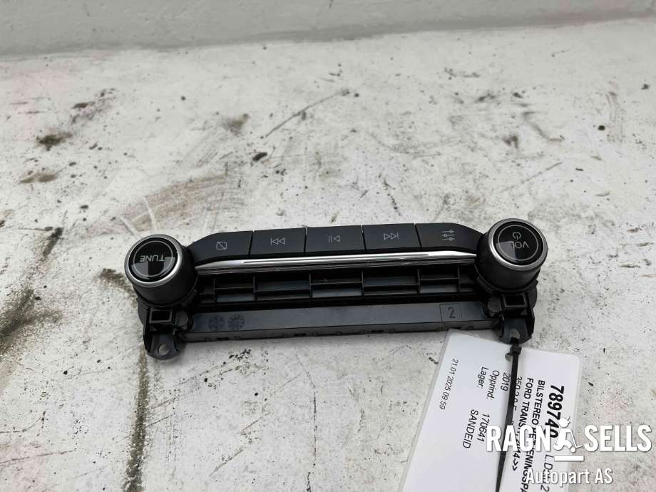Bilstereo betjeningspanel til Ford Transit 2014-->>  (H1BT-18K811-HG|H1BT-18K811-HF|)