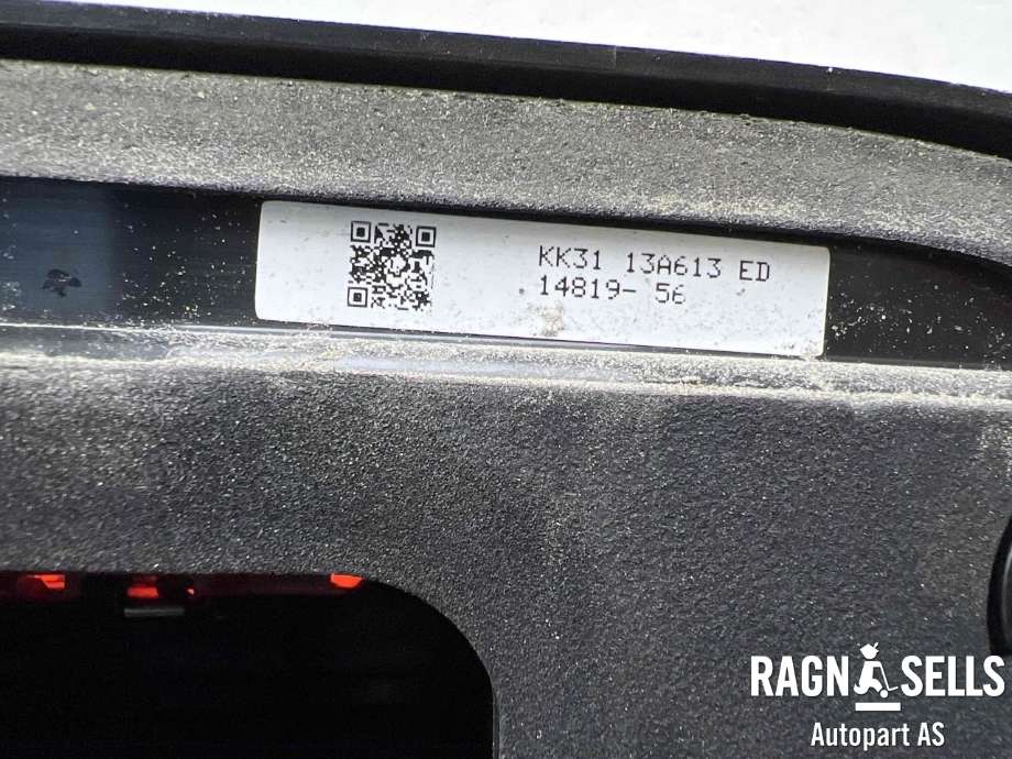 Baklykt bremselys bakrute til Ford Transit 2014-->>  (KK31-13A613-EH|)