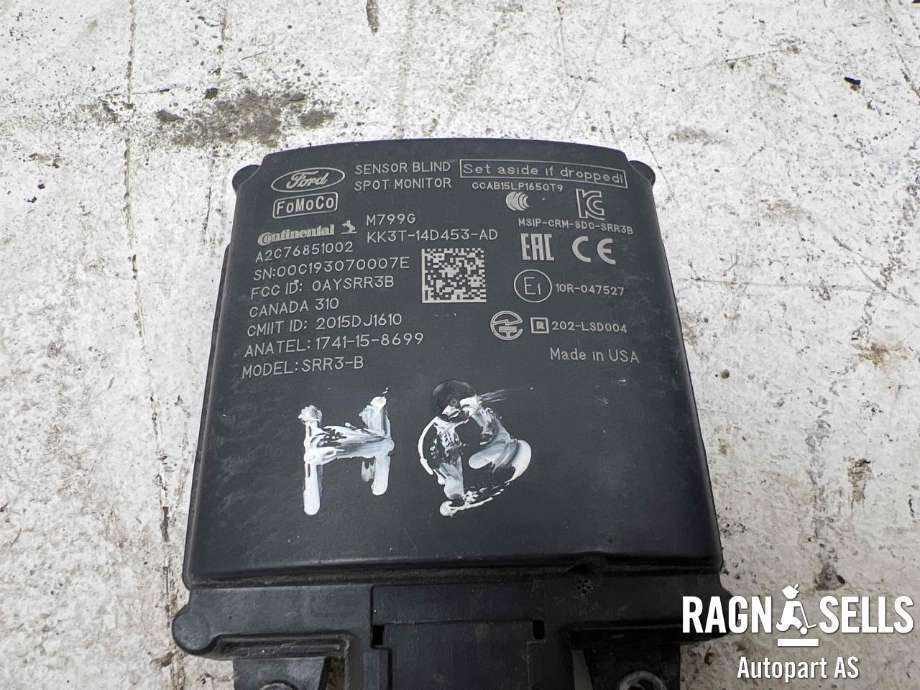 Sensor radar til Ford Transit 2014-->> (CONTINENTAL|KK3T-14D453-AD|A2C76851002|)