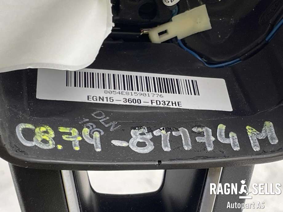 Airbag ratt til Ford Ecosport 2016-->>  (EGN15-3600-FD3ZHE|EGN15-3600-FE3ZHE|)