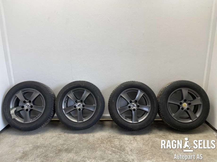 Hjulsett aluminium vinter til Hyundai Ioniq Electric 2019-->> (Fase 2)  (CONTINENTAL|5X114.3/ET50/67.1|205/60R16|6.5JX16)