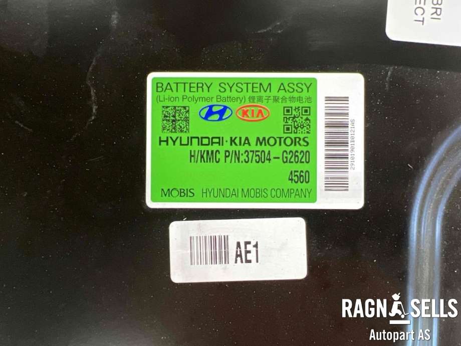 Batteripakke hybrid til Hyundai Ioniq Electric 2019-->> (Fase 2)  (37503G2AS1|)