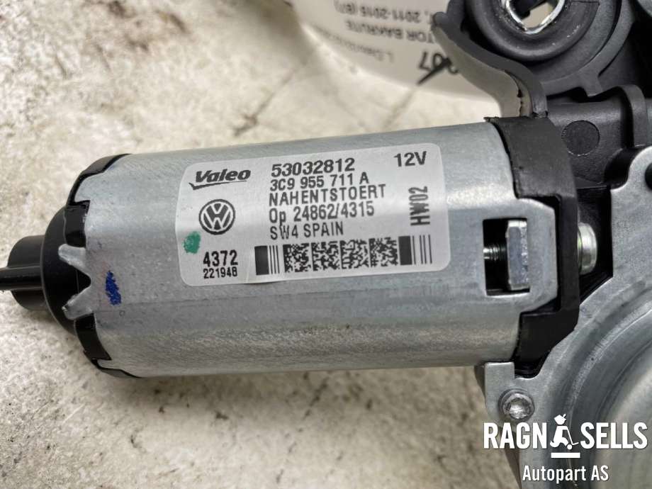 Viskermotor bakrute til VW Passat 2011-2015 (B7) (B7) (VALEO|3C9 955 711 A|53032812|)