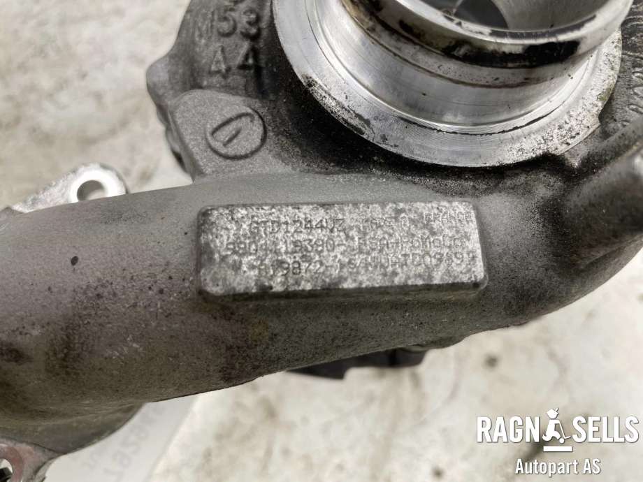 Turbo til Ford Transit Connect 2013-2018 Type II, Fase 1  (GTD1244VZ|FM5Q-6K682-AA|RMFM5Q-6K682-AA|REFM5J-6K682-AA|9804119380|)