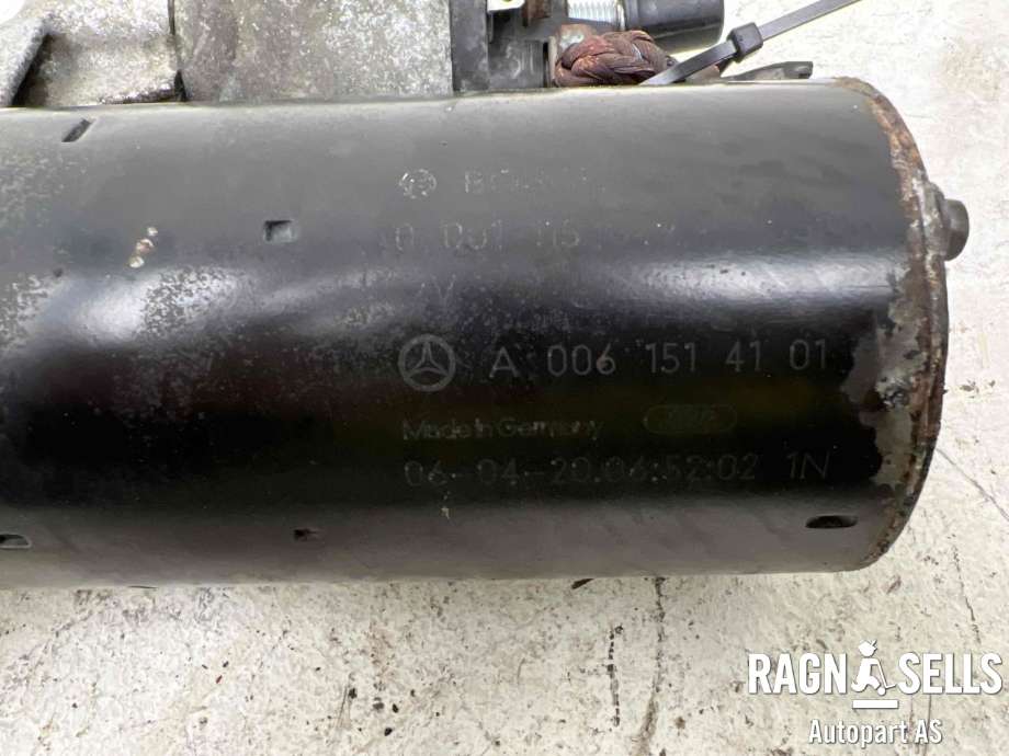 Starter diesel til Mercedes CLS 2004-2010 (C219) (C219) (A 006 151 41 01|A0001519801|A0009060202|A0051517701|A0061510601|A0061514101|A0061514201|A0061516101|A0061519801|A1121510001|0009060202|0051517701|0061510601|)